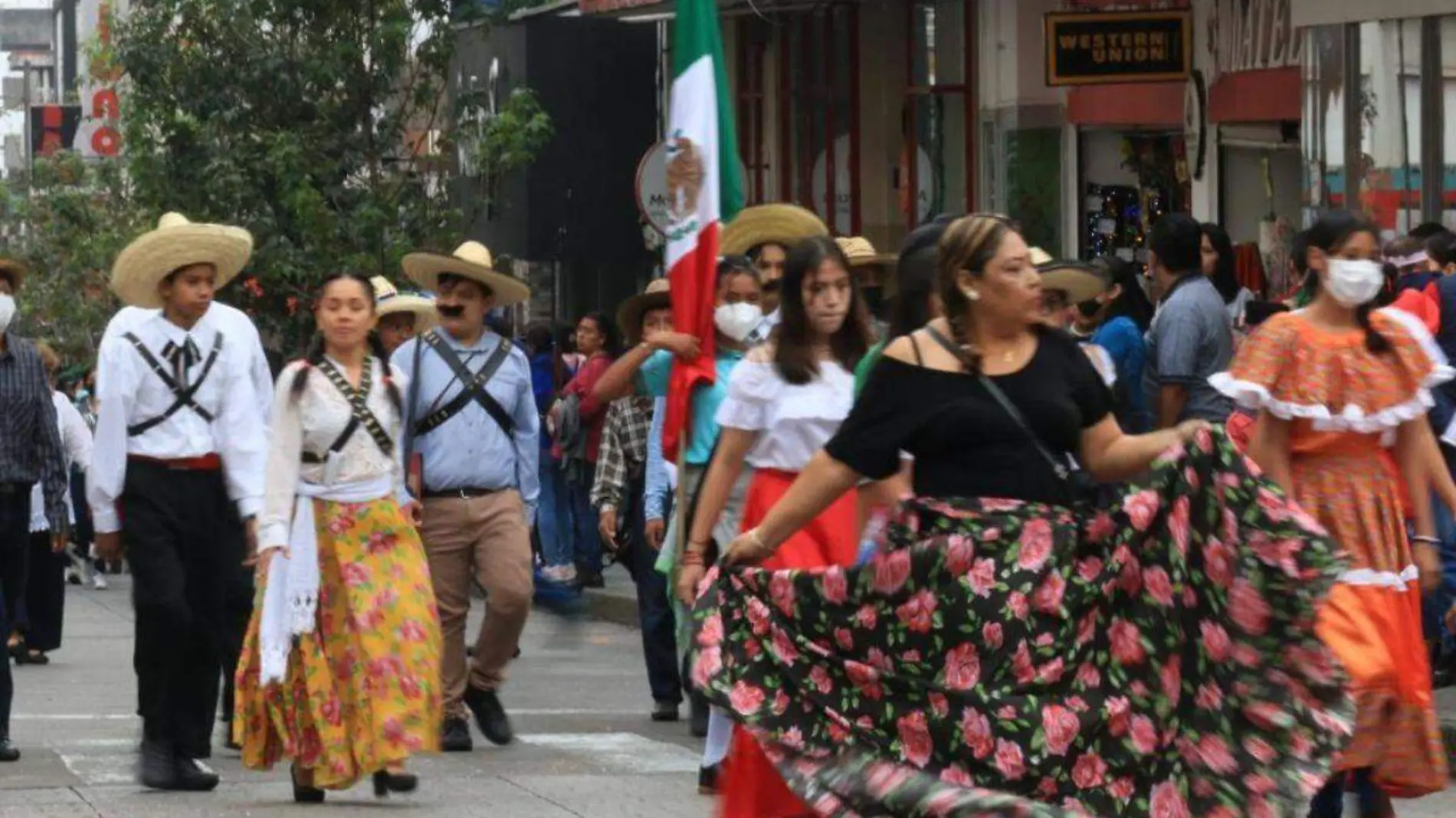 Desfile de la Revolucion Mexicana en Cordoba